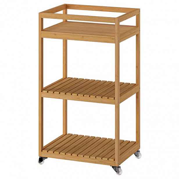 Ikea Ragrund Koupelnový vozík, bambus, 42x33x76 cm