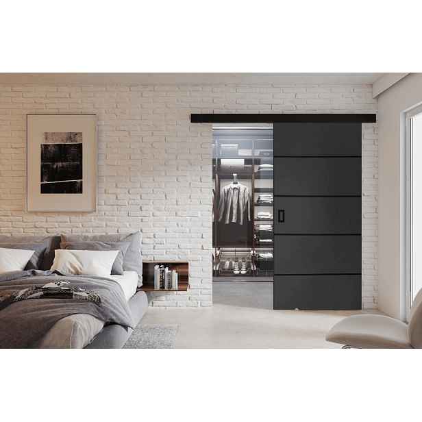 KIER Posuvné dveře WERDI PLUS | 100 cm Barva: Grafit
