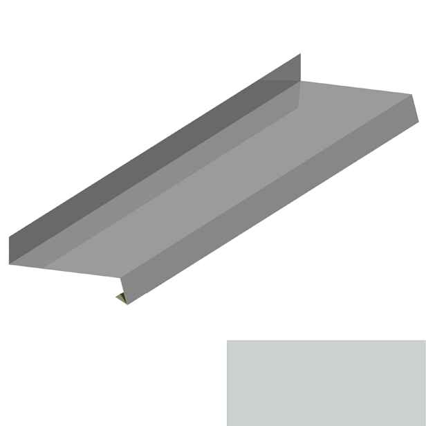 Parapet RS200S-30 SP 25 RAL 9006 stříbrná