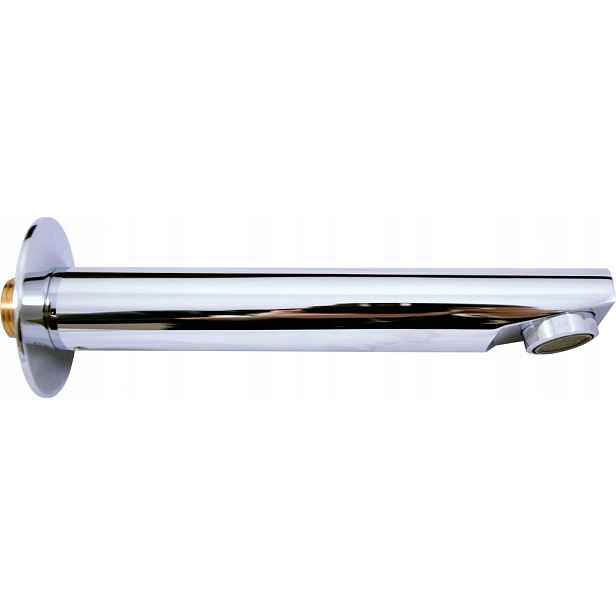 Rav Kulatý výtok ze stěny, Barva: Chrom, Rozměr: 172 mm (TSE001) /sm/