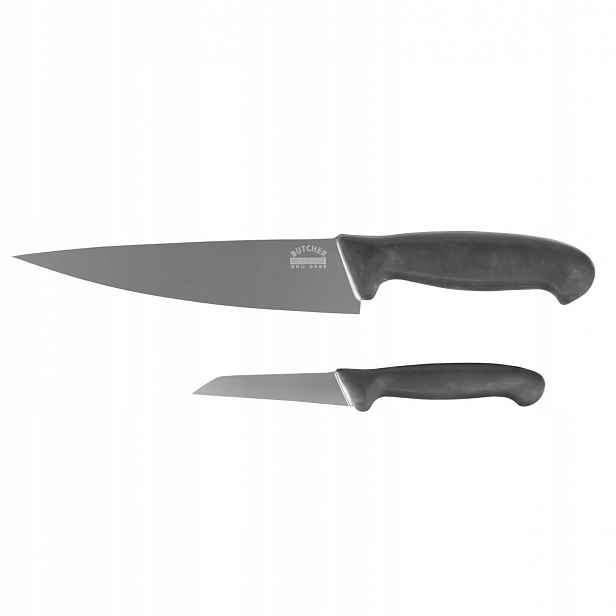 Sada 2 Kuchyňských Nožů Samura Butcher šéfkuchařský pairing polymer
