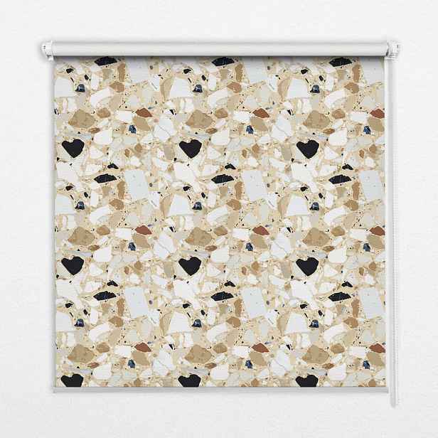 TULUP VNITŘNÍ roleta - okenní roleta - roleta - 60x140 cm - Světlá žula