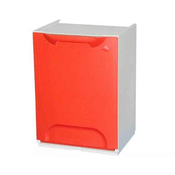 ARTPLAST Eco-Logico R34-1R Koš výklopný 34x29x47 cm, červený
