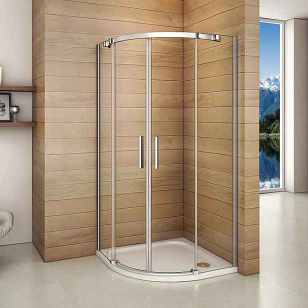 Stacato MISTIQUE LINE ČTVRTKRUHOVÁ SPRCHOVÁ ZÁSTĚNA 900X900MM