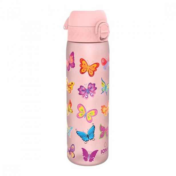 SLIM dětská láhev na vodu, recyclon, 500 ml, Butterfly - Ion8