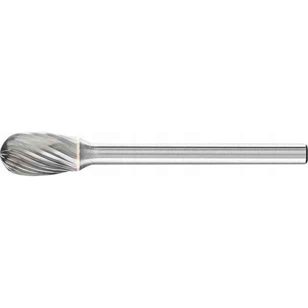 Stopková fréza z tvrdých slitin, ve tvaru kapky, 0610 5 3 mm, 6 x 10 mm