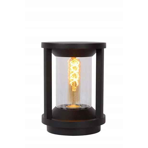 Venkovní stojací lampa černá 22 cm IP65 Lucide