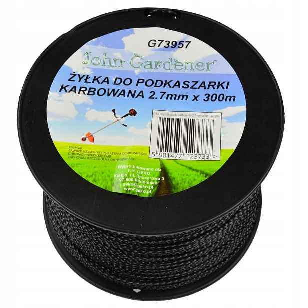 Žací Struna Kosy 2.7 MM 300 Mb Vroubkovaný G73957