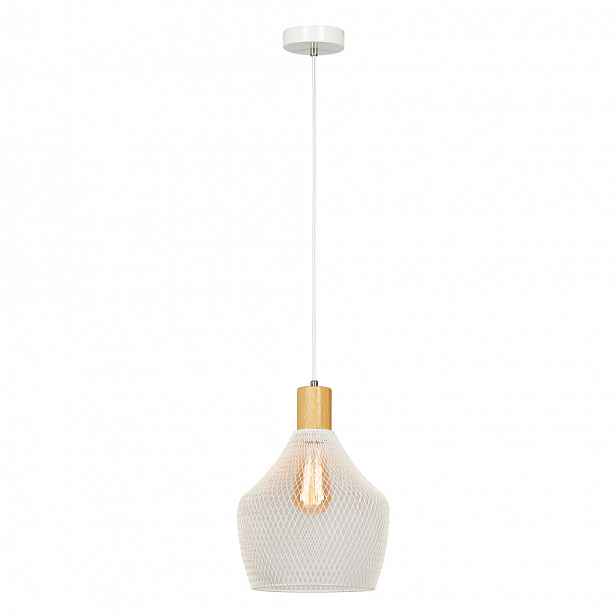 Závěsná lampa KOLEN Tempo Kondela Bílá