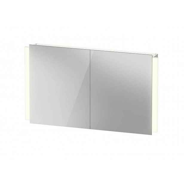 Duravit Ketho.2 - Zrcadlová skříňka s LED osvětlením, 70x120x16 cm, 2 dvířka K27138000001000