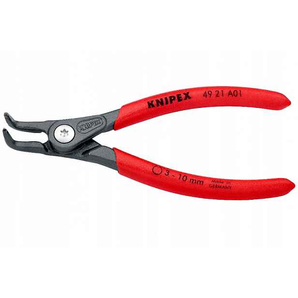 Kleště na ségrovky vnější ohnuté Knipex 3-10 mm 130 mm přesné 0,9 mm