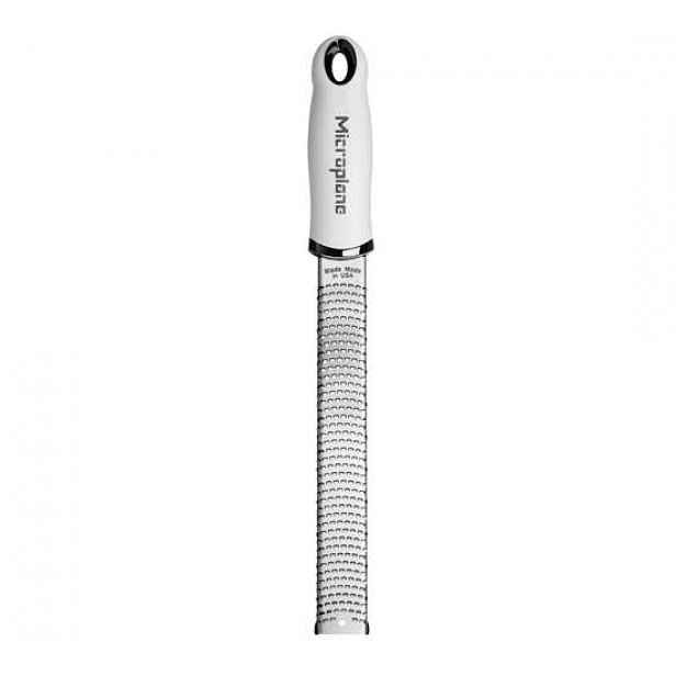 Nerezové struhadlo Microplane Premium Classic Zester, bílé