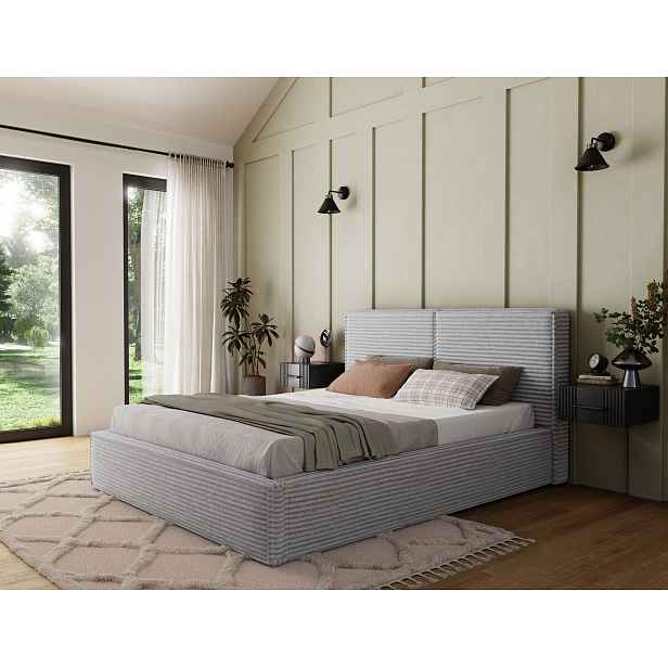 Postel Pesillo - dřevěný rám Rozměry: 180 x 200 cm, látka: Modullo 3