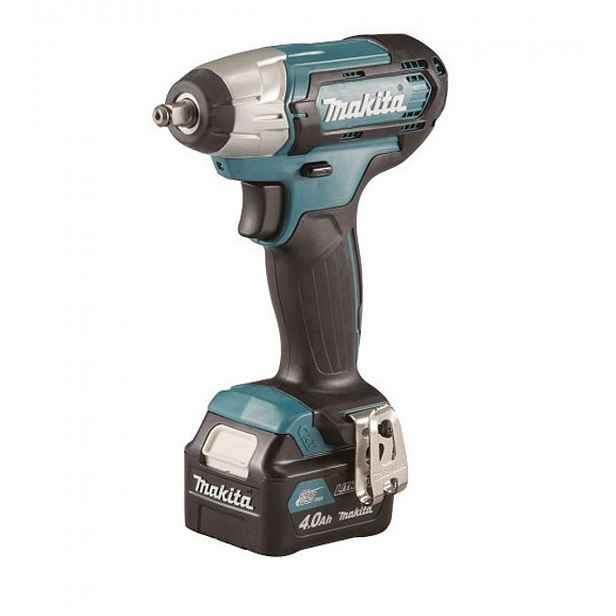 Makita - 12V AKU rázový utahovák, 2x aku Li-ion CXT 4,0 Ah, nabíječka TW140DSMJ