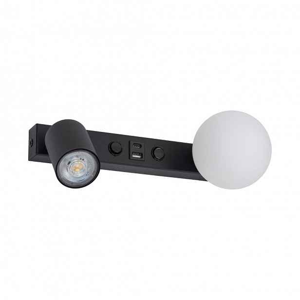 Nástěnné svítidlo s reflektorem a vypínačem Usb Vox 10152 Tk Lighting