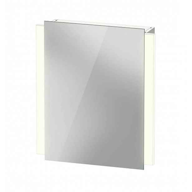 Duravit Ketho.2 - Zrcadlová skříňka s LED osvětlením, 70x60x16 cm, 1 dvířka, panty vlevo K27135L00001000