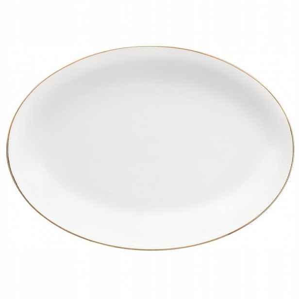 Villa Italia Oválná mísa 31 cm Boston Gold
