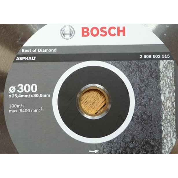Diamantový kotouč na asfalt Bosch 300 mm Best 25,4/30
