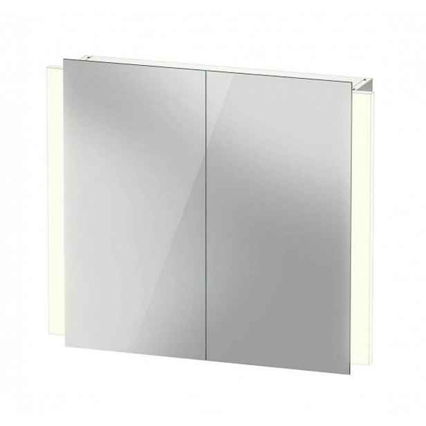 Duravit Ketho.2 - Zrcadlová skříňka s LED osvětlením, 70x80x16 cm, 2 dvířka K27136000001000