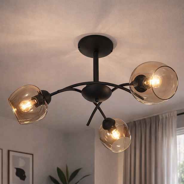 Euro-Lamp Stropní Svítidlo Elegant 3 černá 3x60W Výrobce