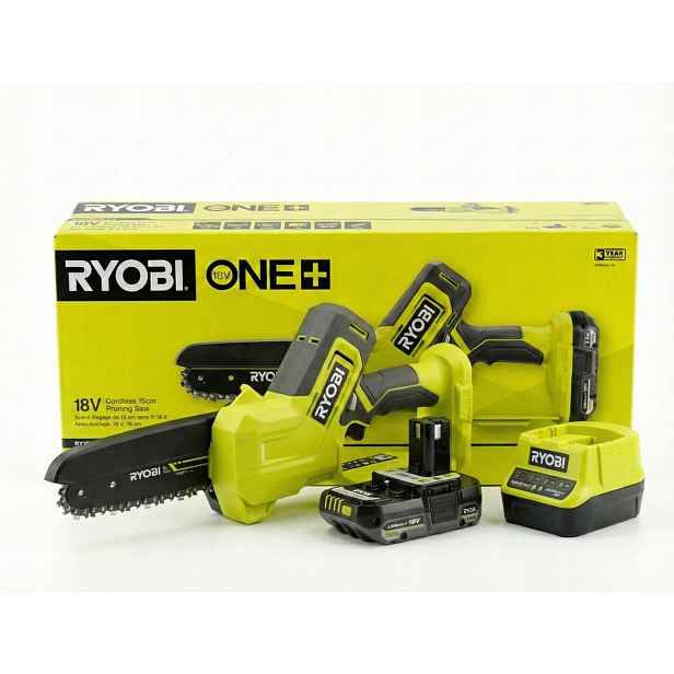 Řetězová pila větve 15 cm 18 V One+ s akumulátorem RY18PS15A-120 Ryobi