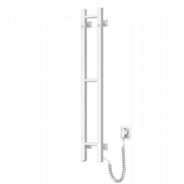 Elektrický koupelnový radiátor Bílý Silhouette Quadro 160х1000 pravý