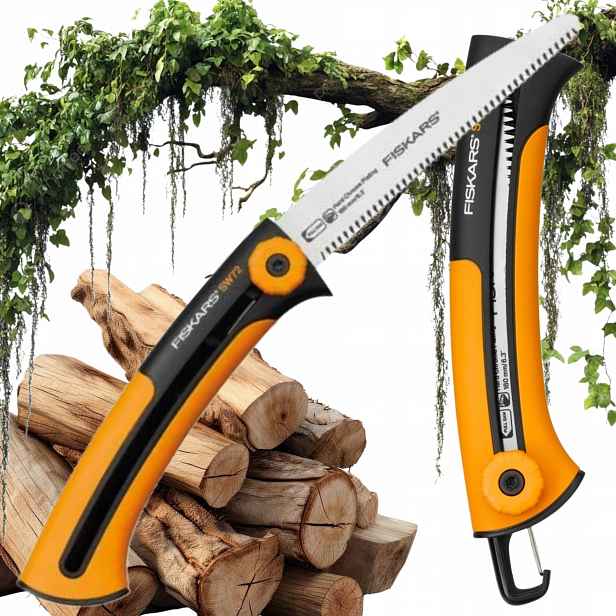 Fiskars Pila Na Větve SW72 Xtract Výsuvná, Ergonomická, Pro Zahradu A Sadu