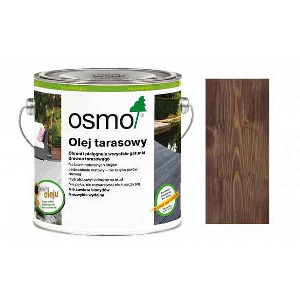 Olej na terasy a dřevo pro zahradní nábytek Osmo Dub hnědý 021 2,5L