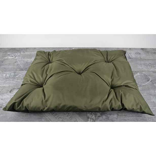 Polštář pro psy PACCO 100x80x15 cm color 18 tmavě zelená Mybesthome