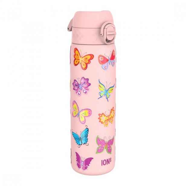 SLIM láhev na vodu, nerezová ocel, 500 ml, Butterfly - Ion8