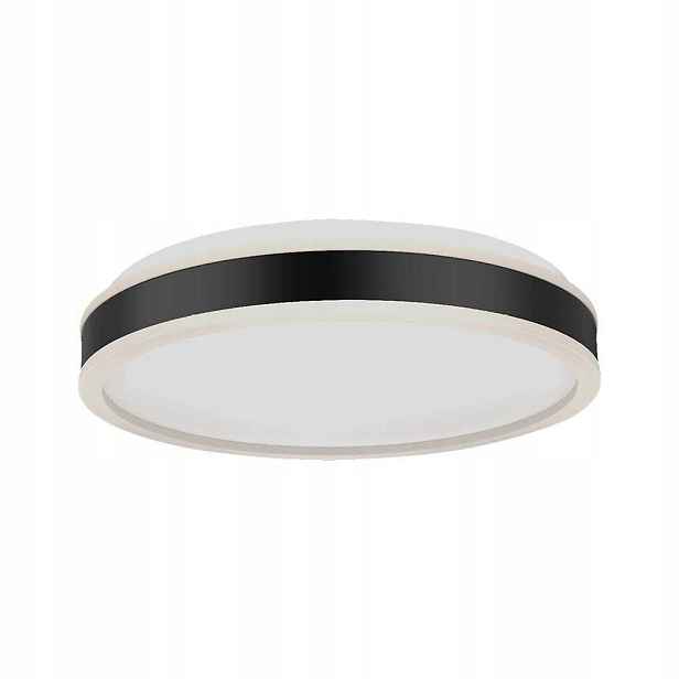 Stropní svítidlo stropní svítidlo Led bílá černá do obývacího pokoje kulatý 35 cm 4000K V-tac