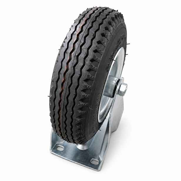 Pneumatické kolo kovovo-gumové 225 mm pevné pro vozík 2253M
