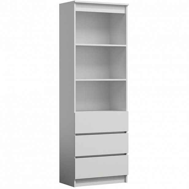RAUMHIRSCH FURNITURE KNIHOVNA Bílá 60/180/35