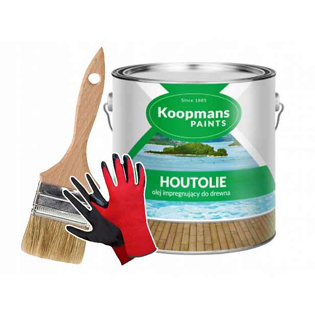 Koopmans Terasový olej Dřevo Houtolie 2,5L Barvy