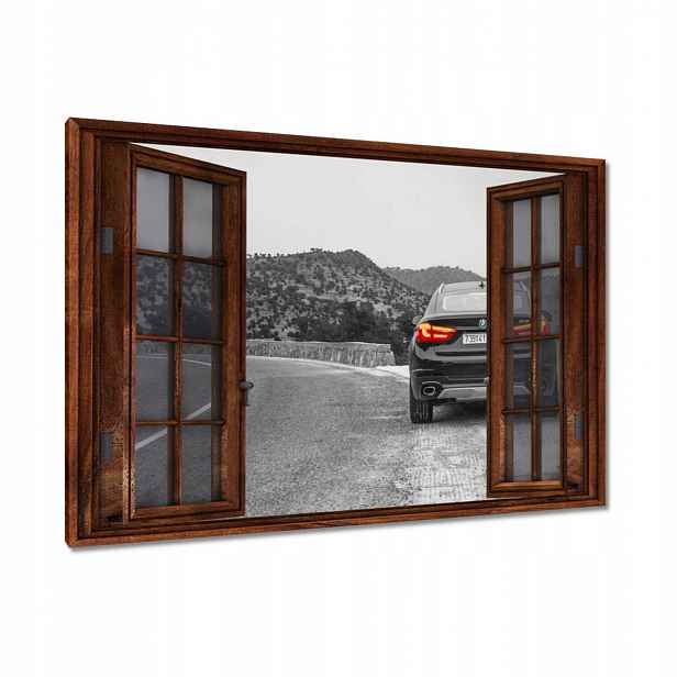 Obrazy 90x60 Bmw černé X6