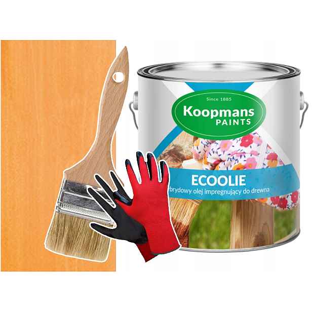 Olej na terasu Koopmans Ecoolie mandarinkový 2,5 l