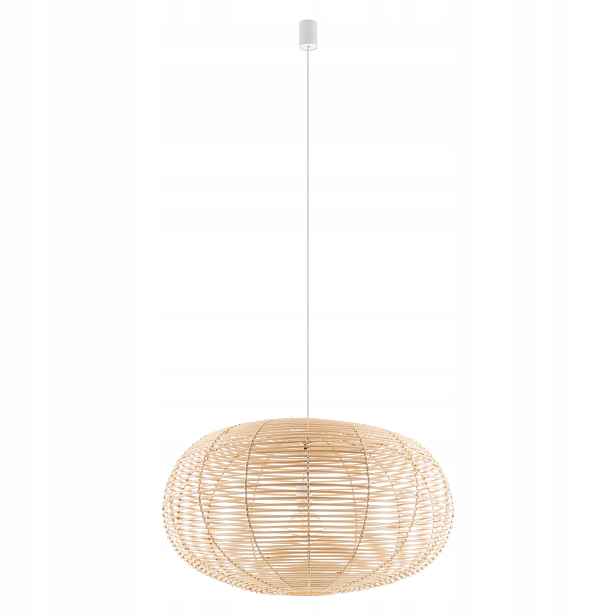 Ratanová závěsná lampa Elipsa Ø79 Cm 25 W Nowodvorski Rattan L