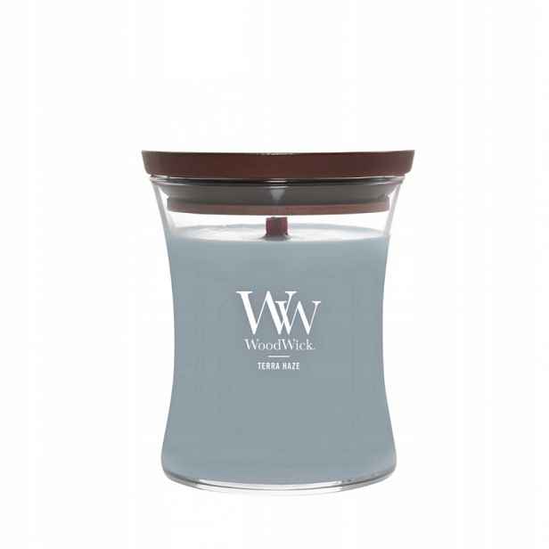 Střední svíčka Terra Haze Woodwick