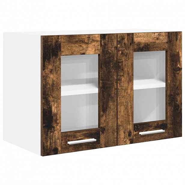 vidaXL Závěsná skříňka Kouřový dub 60 x 31 x 40 cm Kompozitní dřevo