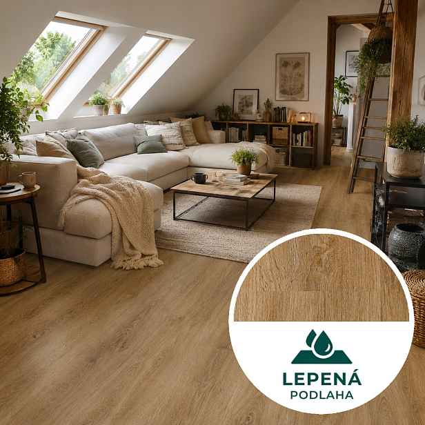 Vinylová podlaha lepená Canadian Design Victoria DRY BACK, 914,4 x 152,4 mm, Egibi