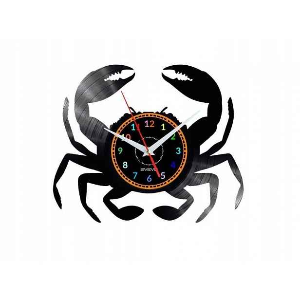 Krab Dárek Originální dekorace do domu Hodiny z vinylové desky