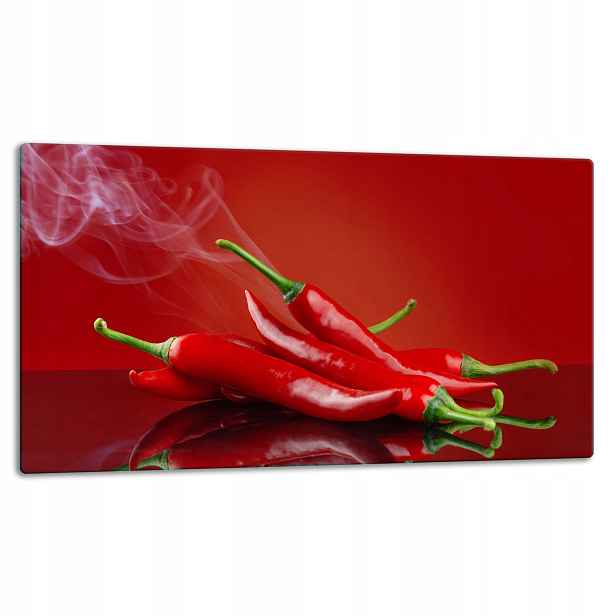 7v1 Skleněná Deska Na Krájení 52x30 Chilli