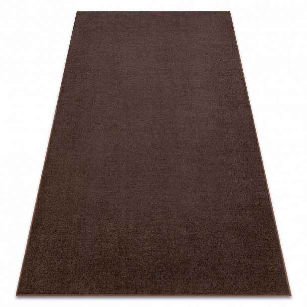 rugsX KOBEREC, Koberec metráž ETON hnědý 100/200 cm