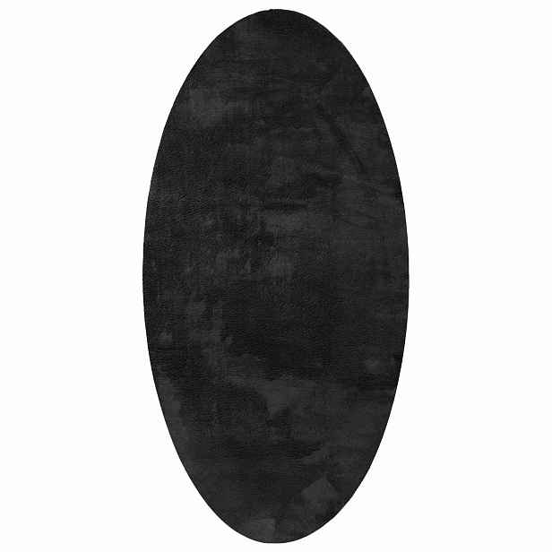 vidaXL Koberec HUARTE Černá 80 x 150 cm 100% polyester