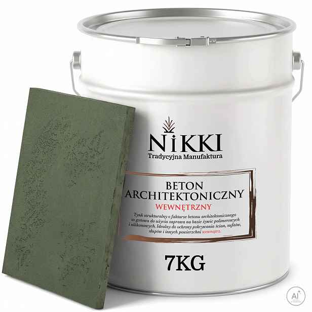 Dekorativní omítka se strukturou Betonu Vnitřní 7 kg Zelená Tmavá F466