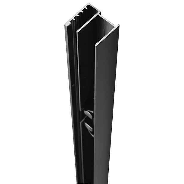 Gelco SPIRIT BLACK stěnový profil, černá mat