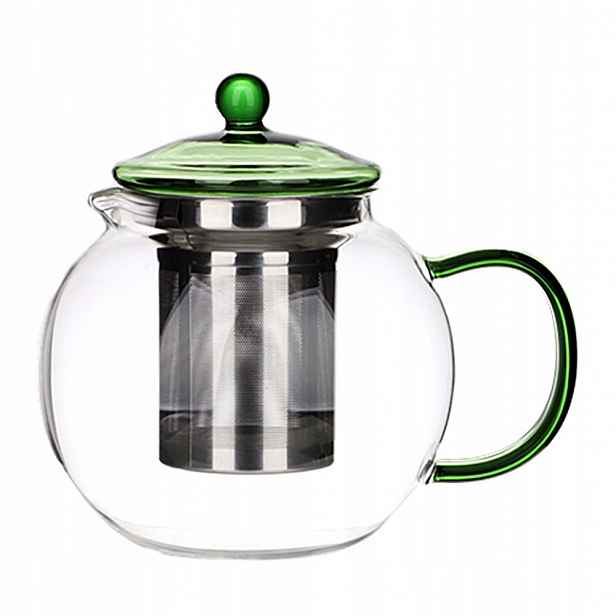 Skleněný Louhovač Kávy Zelený 1,5L Konvice