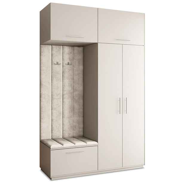 MASSENO MODERNÍ PŘEDSÍŇOVÁ SKŘÍŇ REMA, 150/240/60 cm, kašmírová