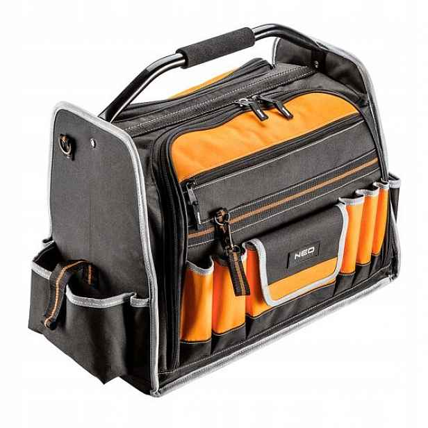 Neo Tools taška montážní, kapsy, uzavírání na zip, 84-301