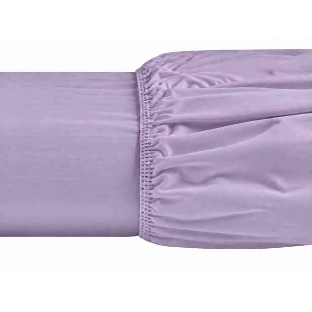 Prostěradlo Na Vysoký Matrace 180x200 jersey Silné Husté Vřesové 180 g